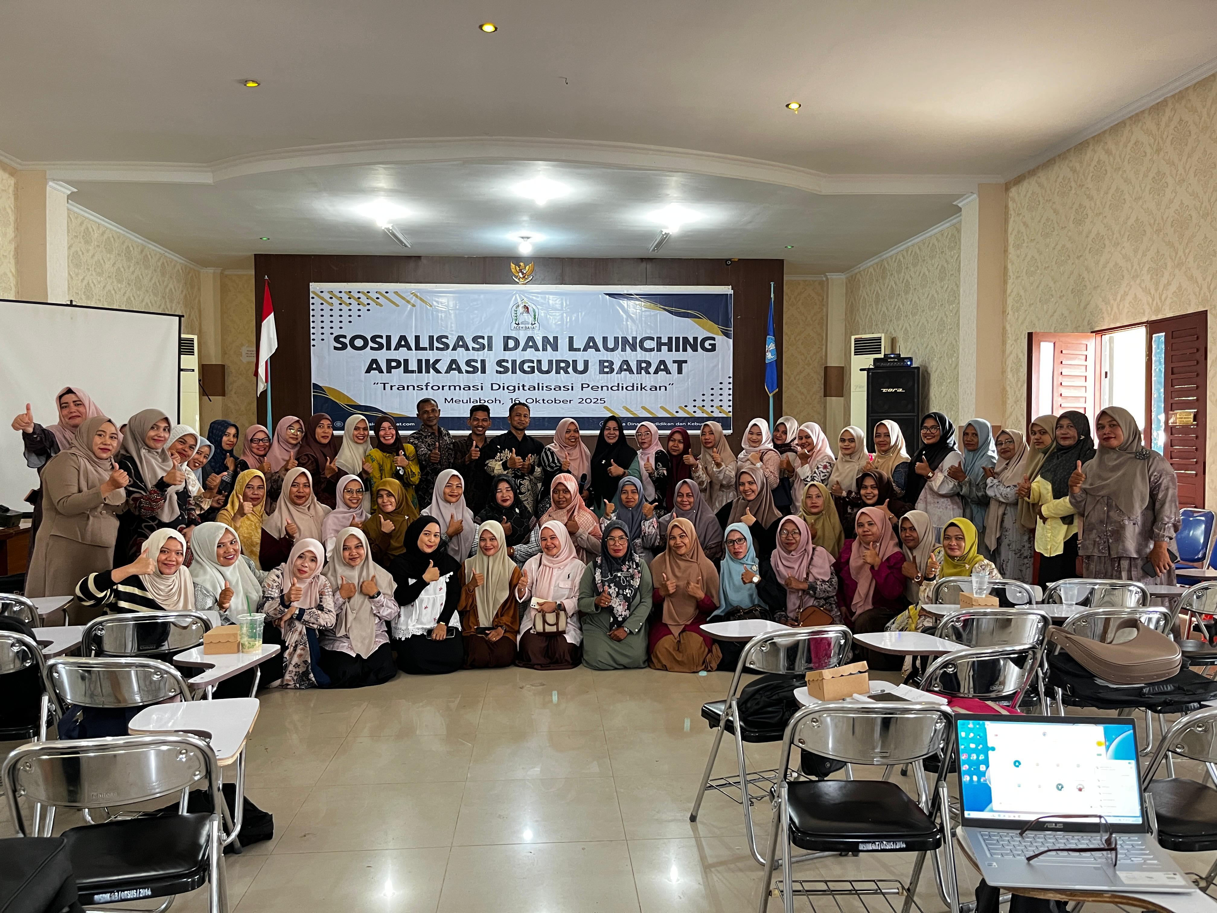LOUNCHING APLIKASI SIGURU BARAT